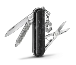 Vreckový nôž Classic SD Brilliant Carbon Victorinox 0.6221.90