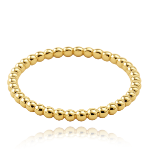 MINET Gold ring with balls Au 585/1000 size 52 - 0,85g JMG0243WGR12