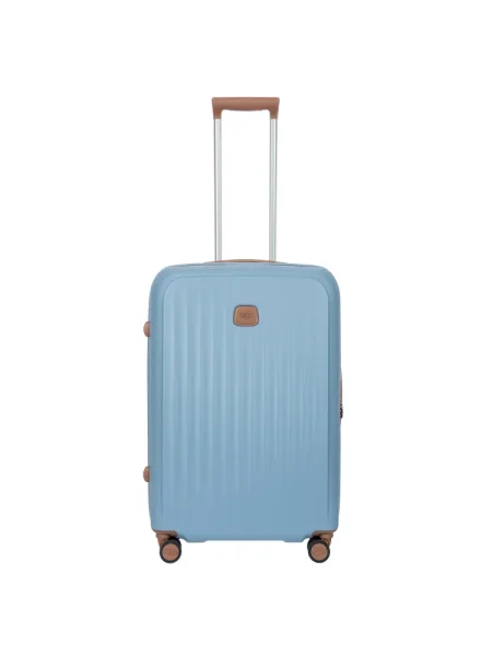 Bric’s BAH08452.022 Taormina Trolley Expandable Suitcase, 69 cm, Sky Blue