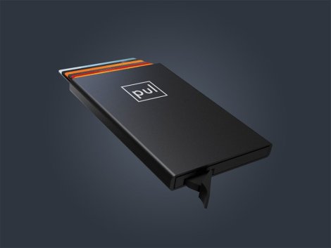 Pouzdro na karty Pularys 174310801 ZEN RFID Černé