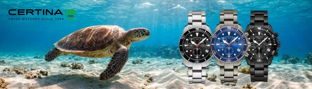 Nová kolekce Certina DS Action Chrono: výkon, přesnost a styl bez kompromisů.