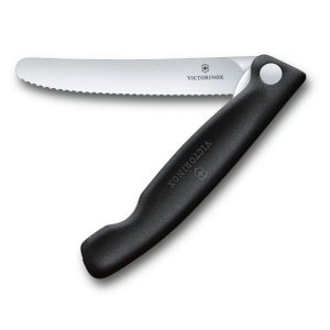 Victorinox Swiss Classic 6.7833.F 11 cm Folding Snack Knife, Black