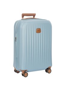 Bric’s BAH08451.022 Taormina Expandable Trolley Suitcase 55 cm, Sky Blue