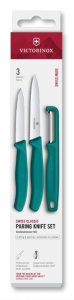 Sada nožov so škrabkou Victorinox 6.7114.33C1 Swiss Classic, 3 ks