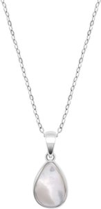 Women's Lotus Silver Pearls Necklace LP3795-1/1
