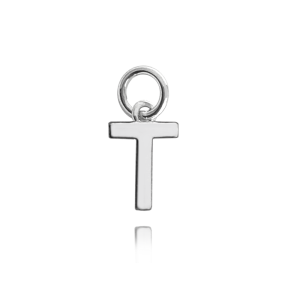 MINET Silver pendant small letter "T" JMAS900TSP00