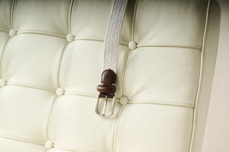 Pásek La Boucle Lisbon LBLISWHI105 Medium