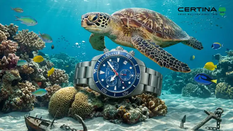 Nová kolekce Certina DS Action Chrono: výkon, přesnost a styl bez kompromisů. background