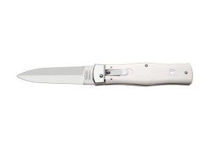 Mikov Predator 241-NH-1/N CLIP white automatic knife