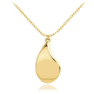 MINET Modern gold drop necklace Au 585/1000 2.35g JMG0320WGN50