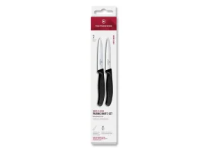 Sada Victorinox 6.7793.2 Swiss Classic hladký/zubatý 10 cm, 2 ks EN preklad: