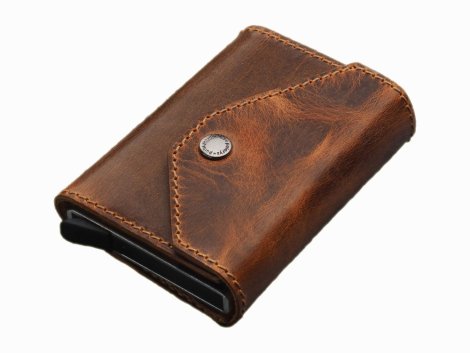 Peňaženka Pularys 174631007 PORTER RFID Hnedá