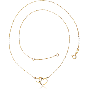 MINET Gold necklace with hearts Au 585/1000 1,75g JMG0086WGN48