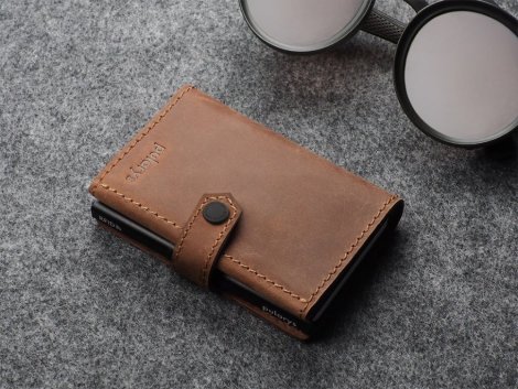 Wallet Pularys 211128406 HIKER RFID Cognac