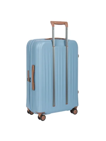 Bric’s BAH08452.022 Taormina Trolley Expandable Suitcase, 69 cm, Sky Blue