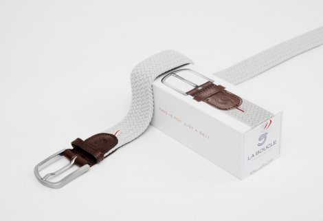 Pásek La Boucle Lisbon Petite White