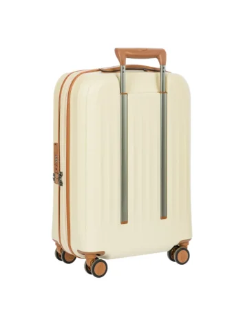 Bric’s BAH08451.014 Taormina suitcase, 55 cm, expandable, Cream