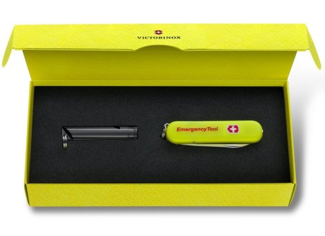 Vreckový nôž Victorinox 0.6226.E808 Signature Lite, núdzový nástroj