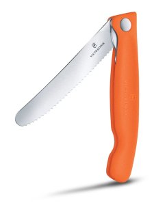 Victorinox Swiss Classic 6.7839.FC1 Folding Snack Knife, Orange