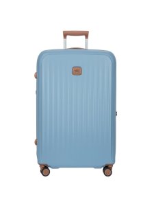 Bric’s BAH08453.022 Taormina Trolley Expandable Suitcase, 75 cm, Sky Blue