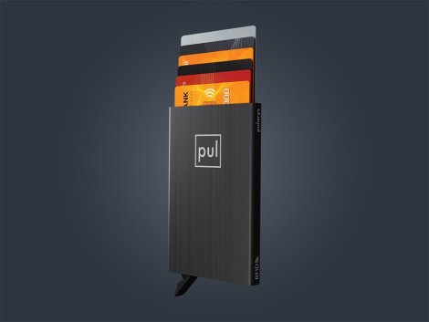 Pouzdro na karty Pularys 174315501 ZEN RFID Černé