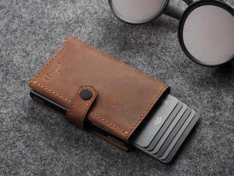 Wallet Pularys 211128406 HIKER RFID Cognac