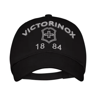 Victorinox 611025 – Black unisex baseball cap, Switzerland