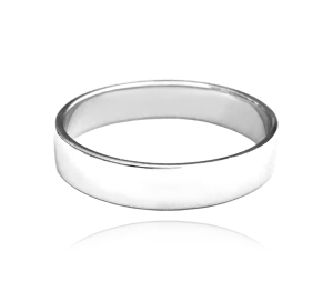 MINET Stříbrný snubní prsten vel.58 JMAN0138SR58