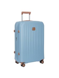 Bric’s BAH08452.022 Taormina Trolley Expandable Suitcase, 69 cm, Sky Blue