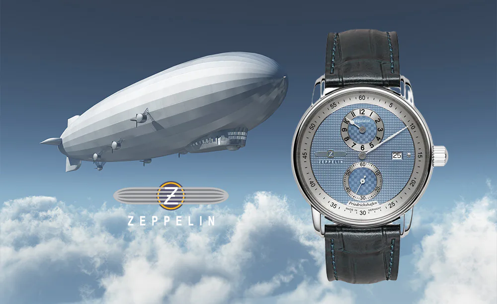 Nová kolekcia hodiniek Zeppelin Friedrichshafen background