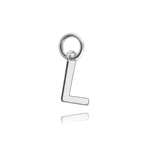 MINET Silver pendant small letter "L" JMAS900LSP00