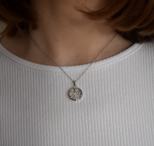 MINET Silver necklace Zodiac sign CANCER JMAS9407SN45