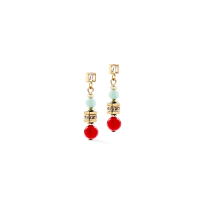 Shape Mix Nexus gold-multicolour COEUR DE LION earrings 3023/21-1516