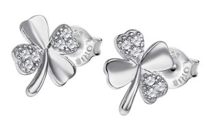 Women's Lotus Silver Pure Essential Earrings LP3108-4/1