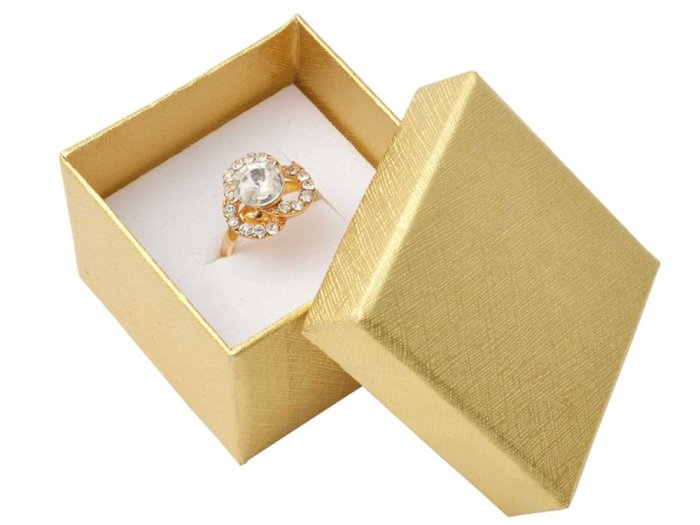 Krabička na šperky EP-3/AU Gold