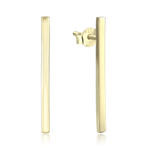 MINET Elegant gold-plated silver stud earrings JMAS0312GE00