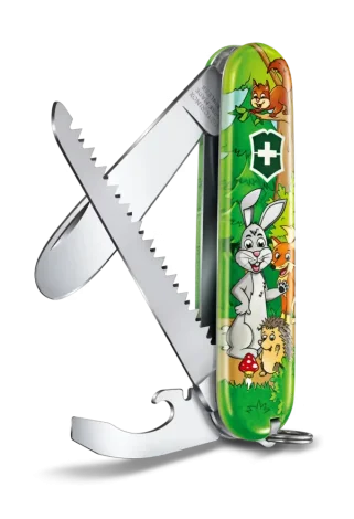 My First Victorinox Pocket Knife 0.2373.E2, Set, Rabbit Edition