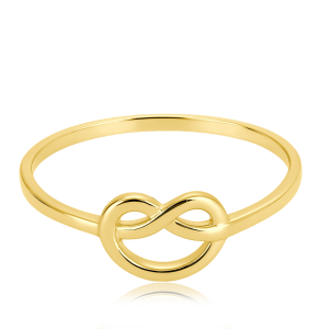 MINET Subtle gold ring Au 585/1000 size 53 - 1.20g JMG0348WGR53