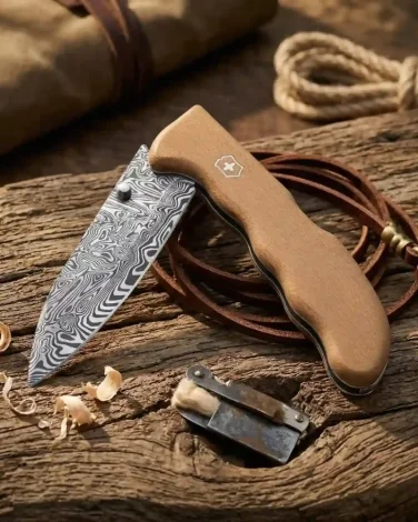 Nůž Victorinox 0.9410.J26 Evoke Wood Damast limitovaná edice 2026