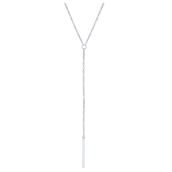 MINET Elegant silver stick necklace JMAS0312SN47