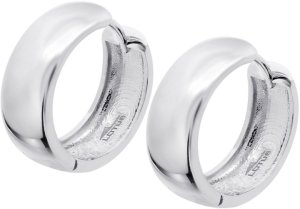 Women's Lotus Silver Hoops Earrings LP3775-4/1