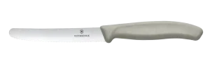 Nůž na rajčata Victroinox 6.7833.E416 Swiss Classic 11 cm, Salty Grey