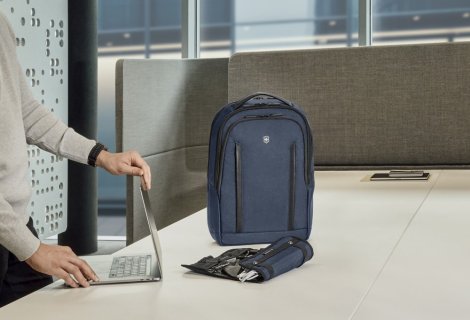 Victorinox 653285 Altmont Professional Compact Laptop Backpack Navy Blue