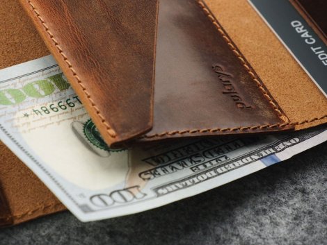 Wallet Pularys 174631007 PORTER RFID Brown