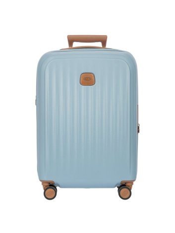 Bric’s BAH08451.022 Taormina Expandable Trolley Suitcase 55 cm, Sky Blue