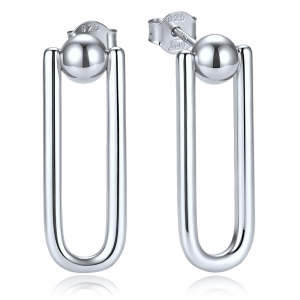 MINET Elegant Silver Earrings JMAN0713SE00