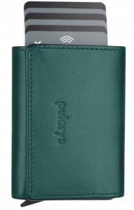 Peněženka Pularys 172713105 BOSTO RFID Zelená