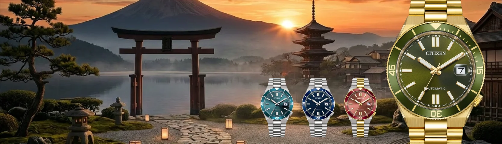 Dokonalé GADA hodinky na toto leto: Predstavujeme kolekciu CITIZEN TSUYOSA Shore