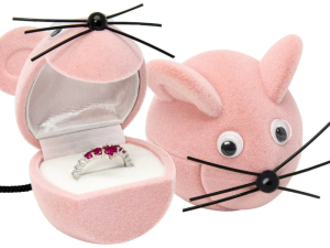 Jewellery box FU-43/A5/Mouse Pink
