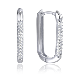 MINET Silver earrings with cubic zirconia in Italian style JMAS0177SE04